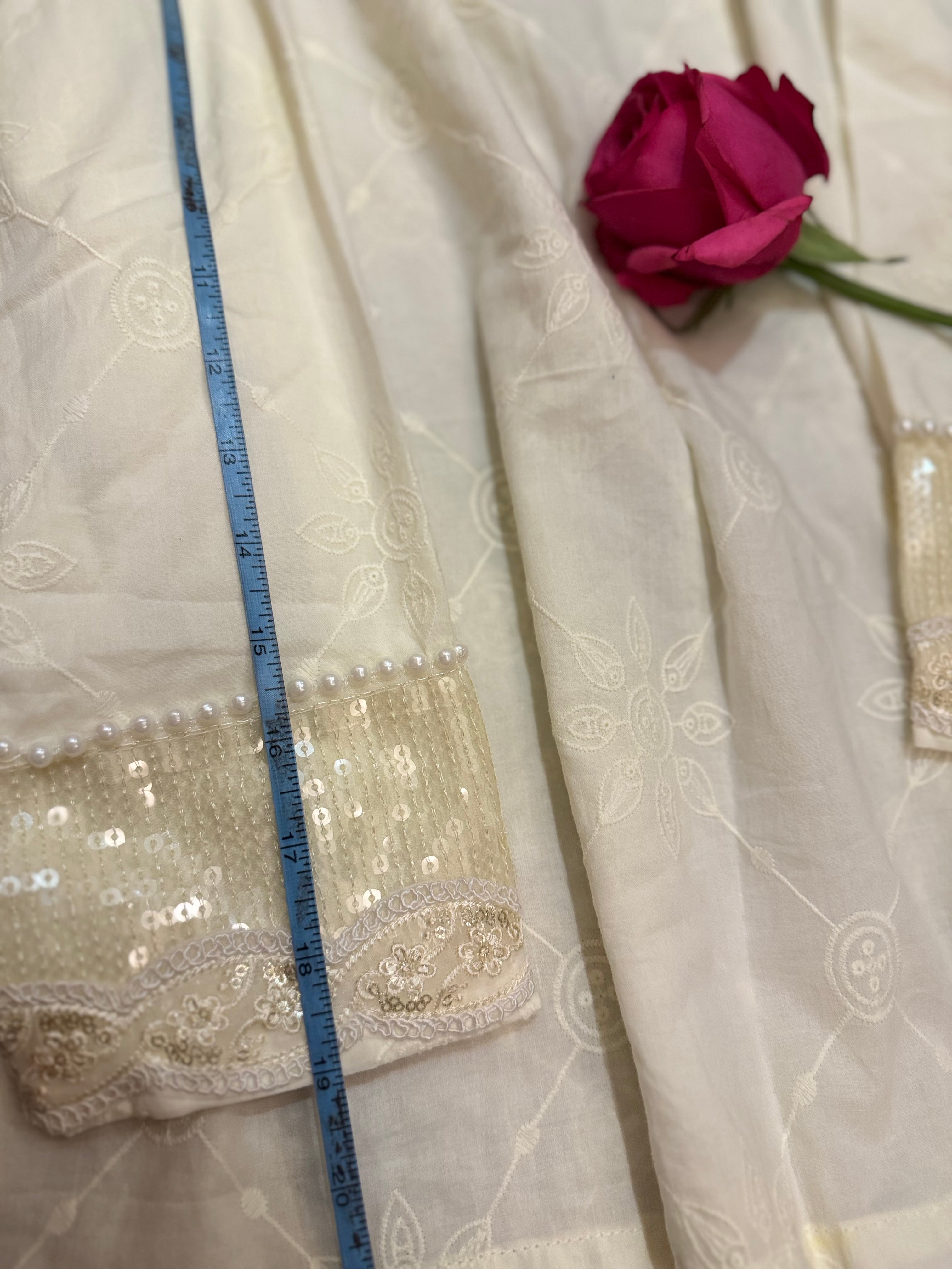 Premium hakoba ivory top