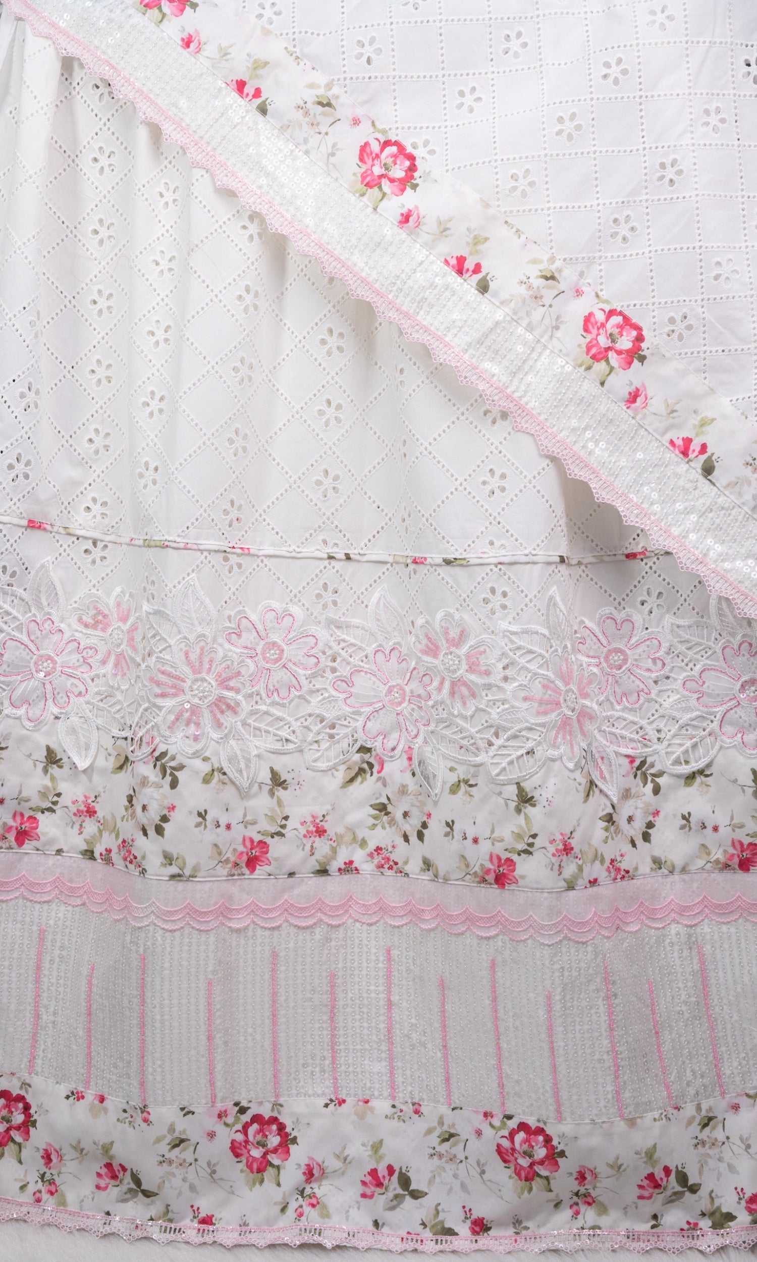 White Pink Blossom Premium Rida