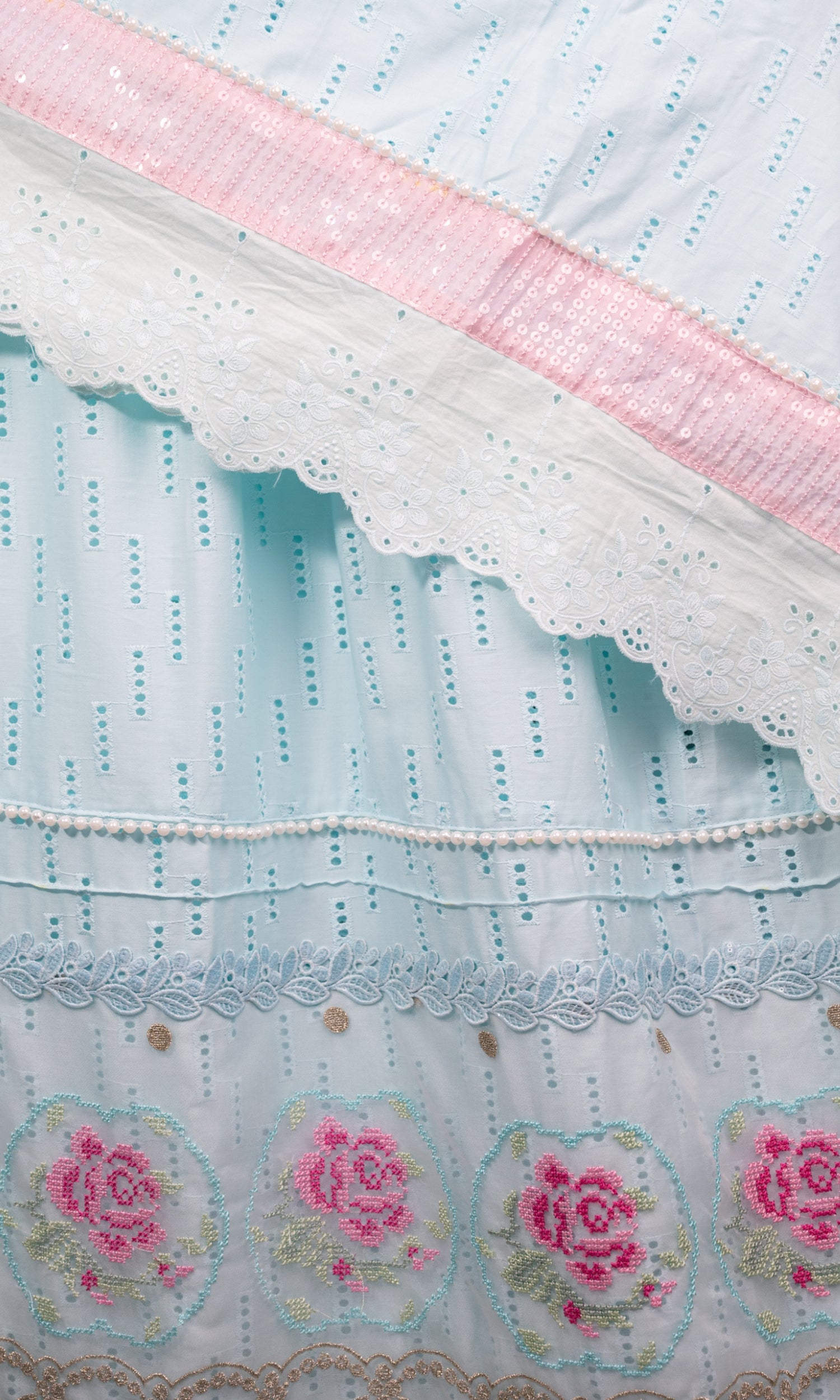 Sky Blue Rose Elegance Premium Rida