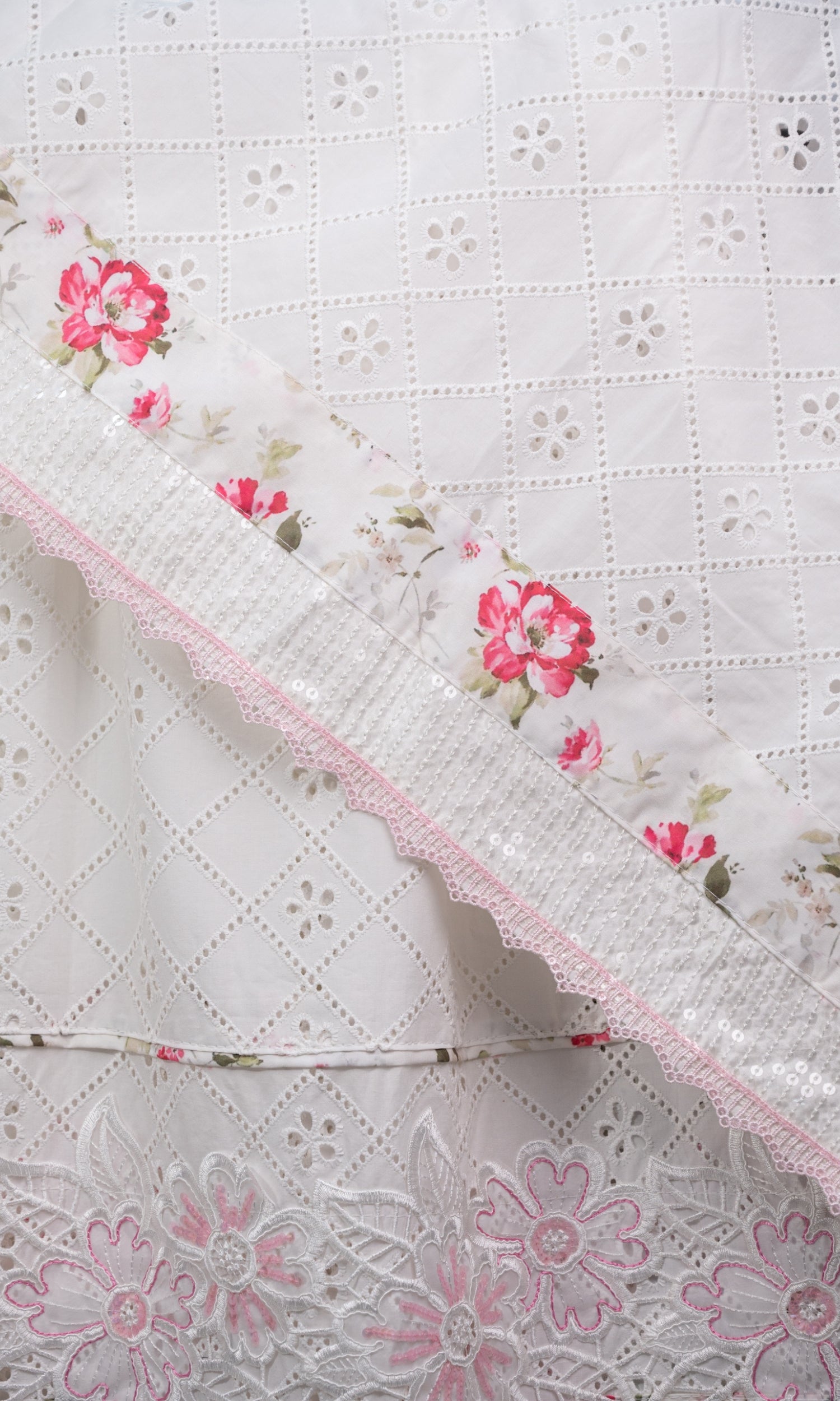 White Pink Blossom Premium Rida