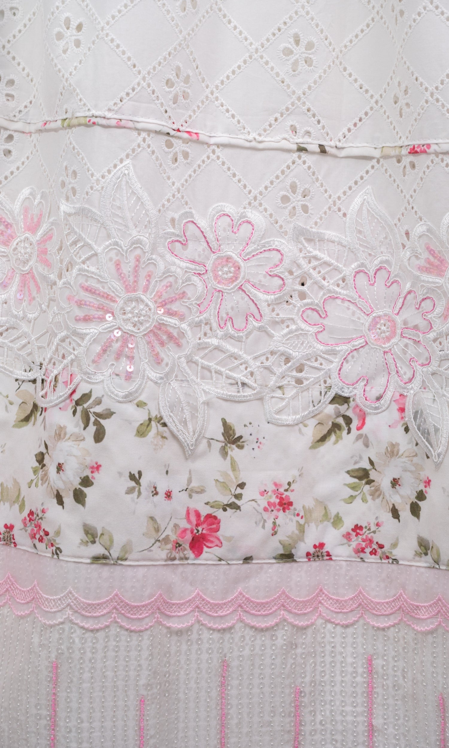 White Pink Blossom Premium Rida