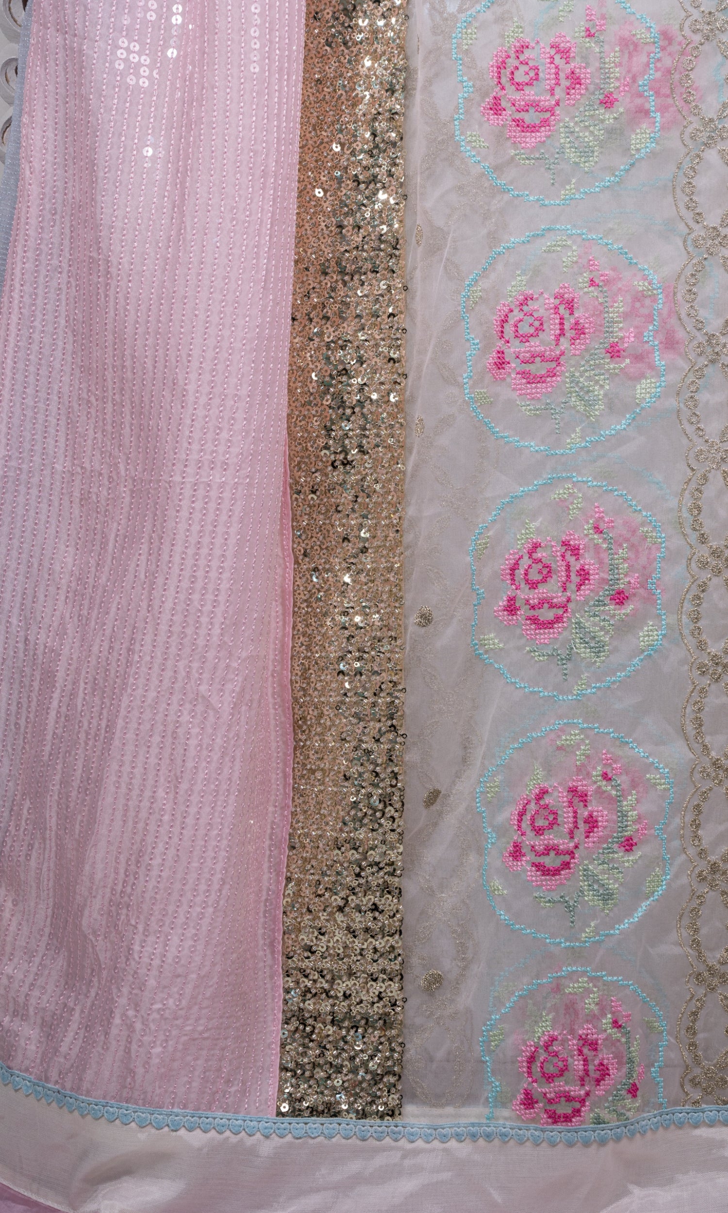 Blush Pink Rose Garden Luxe Rida
