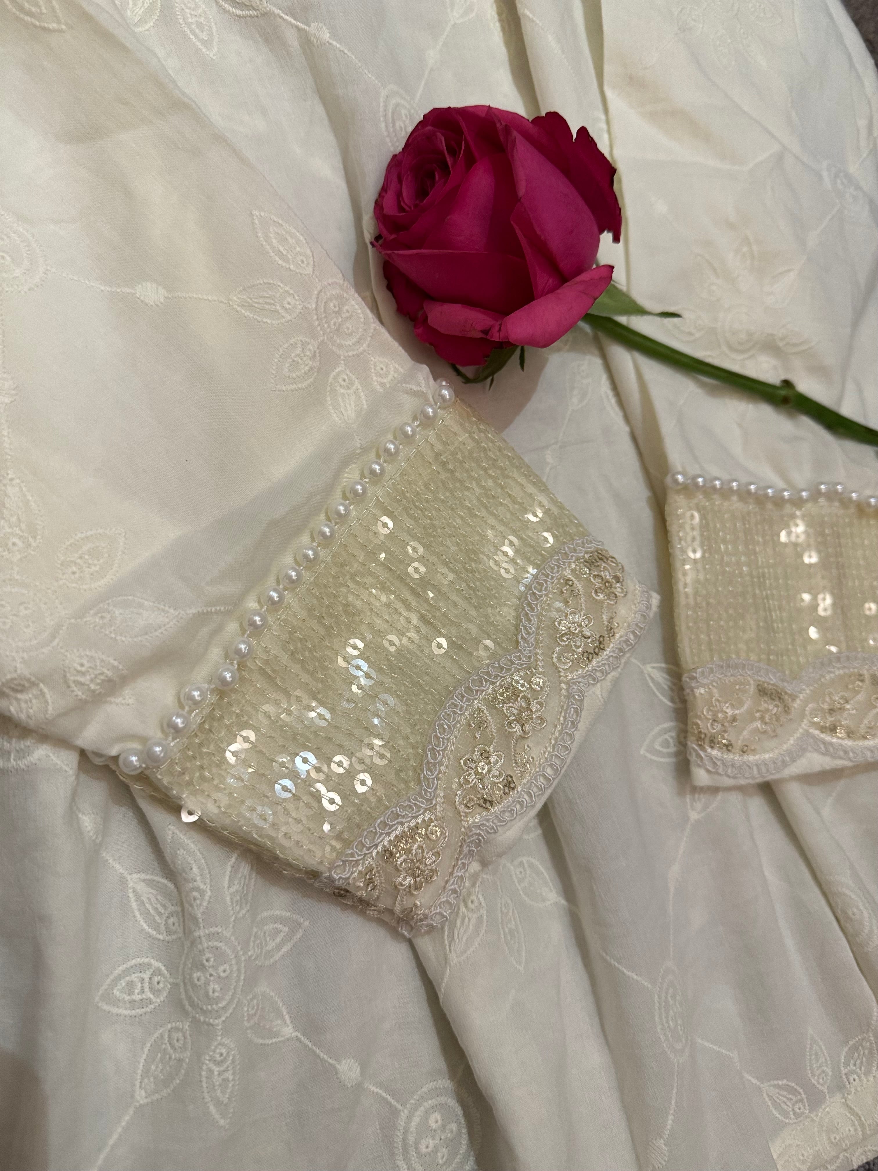 Premium hakoba ivory top