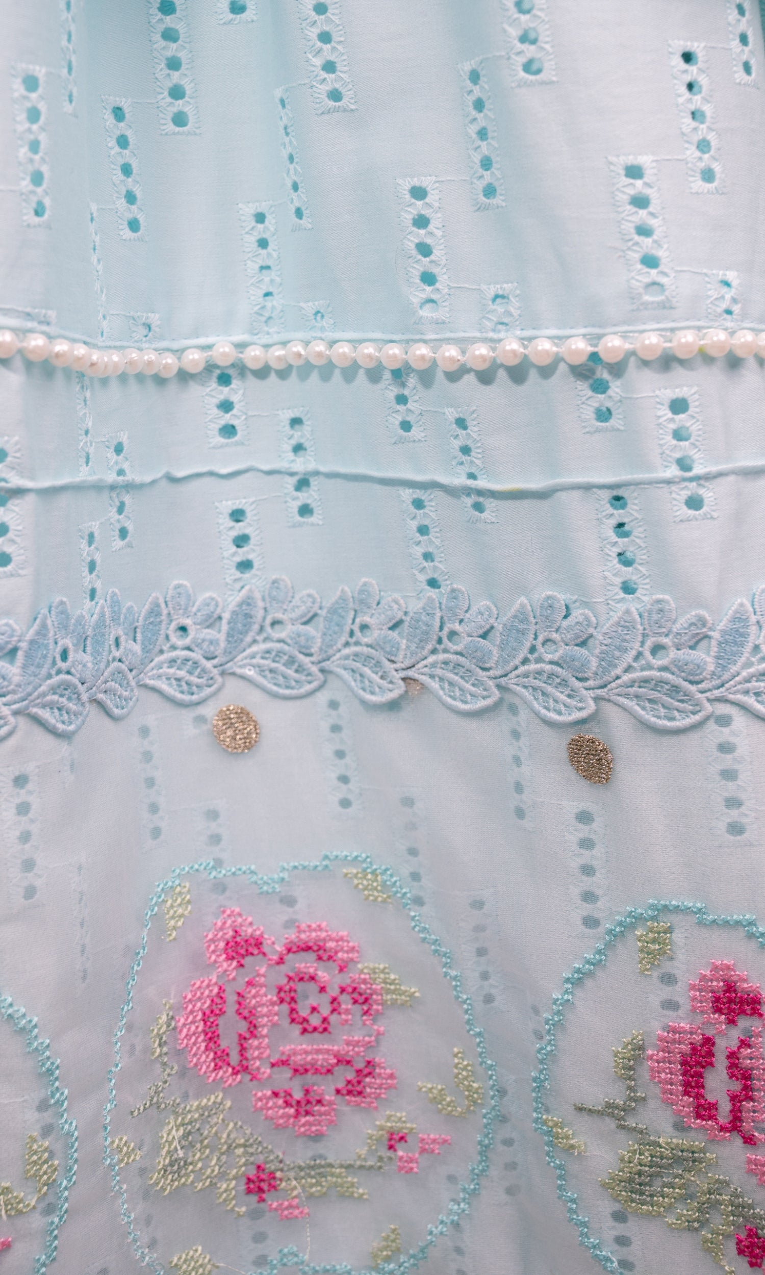 Sky Blue Rose Elegance Premium Rida