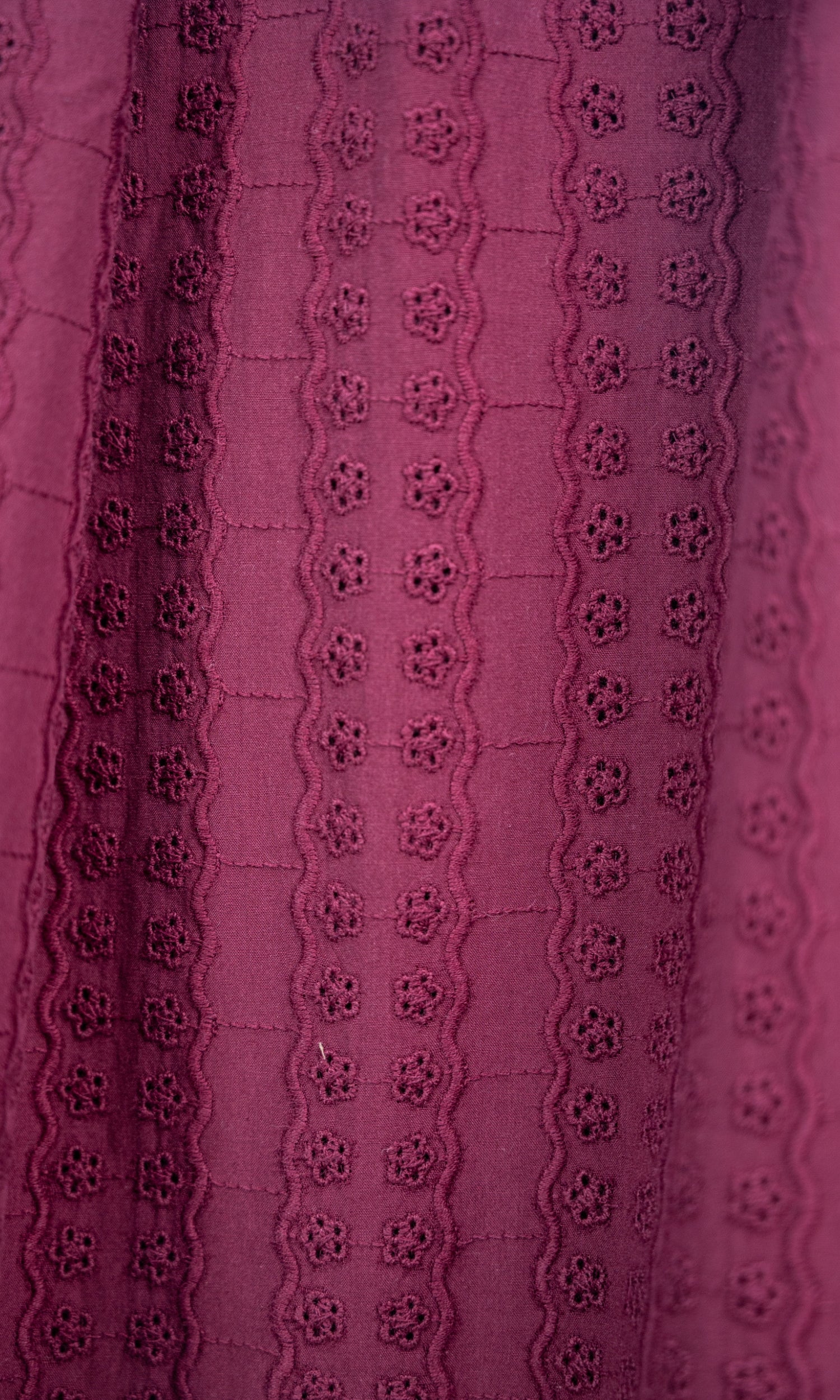 Royal Plum Floral Premium Rida