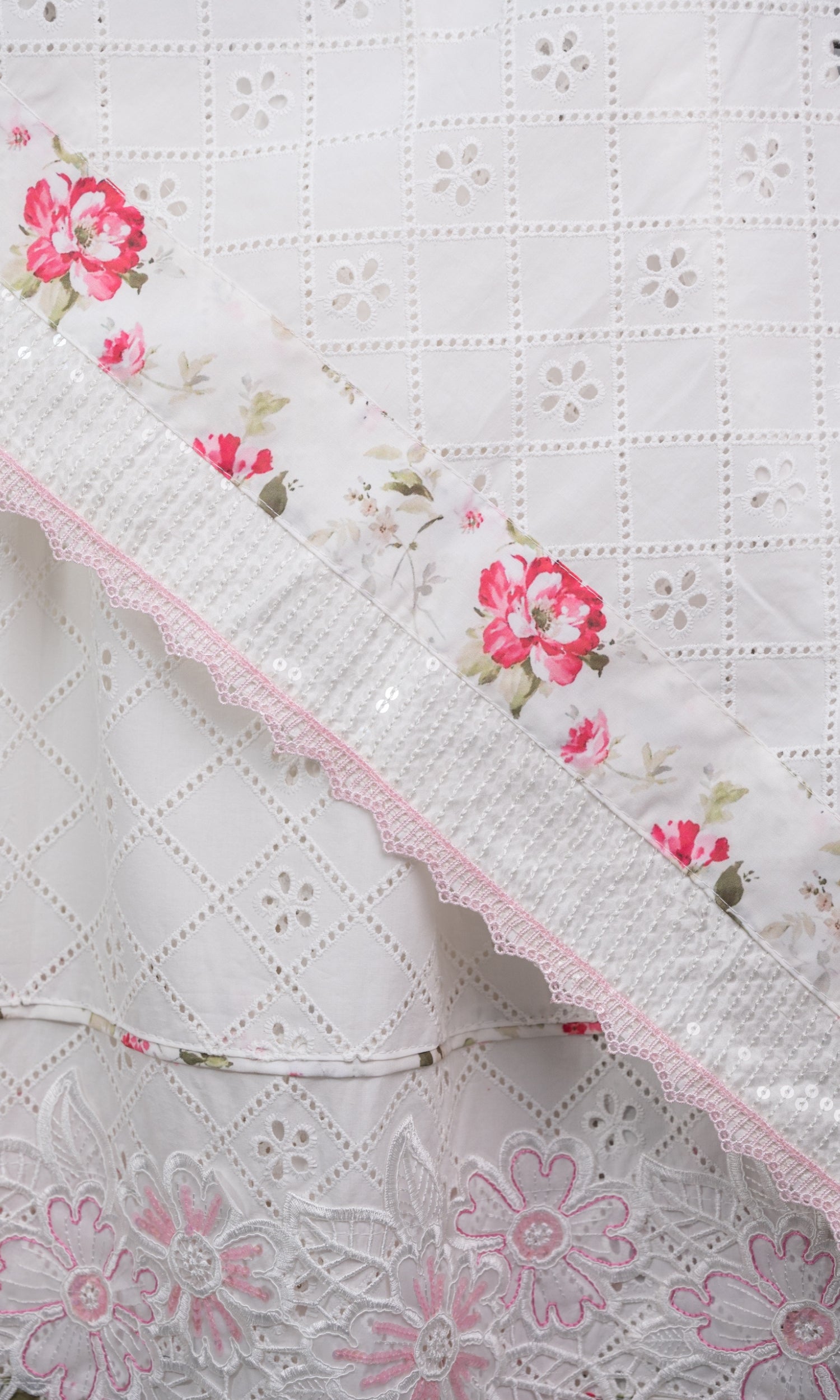 White Pink Blossom Premium Rida