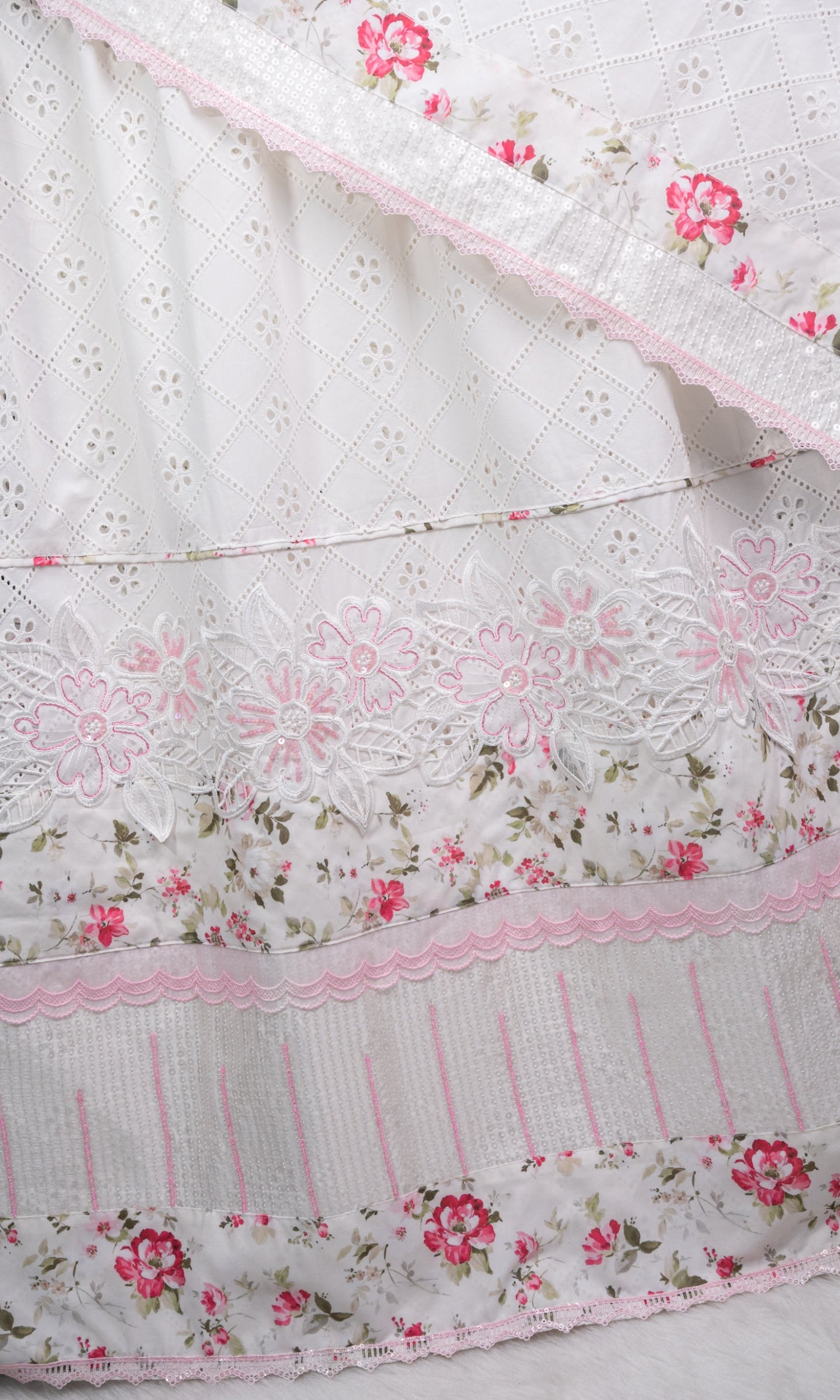 White Pink Blossom Premium Rida