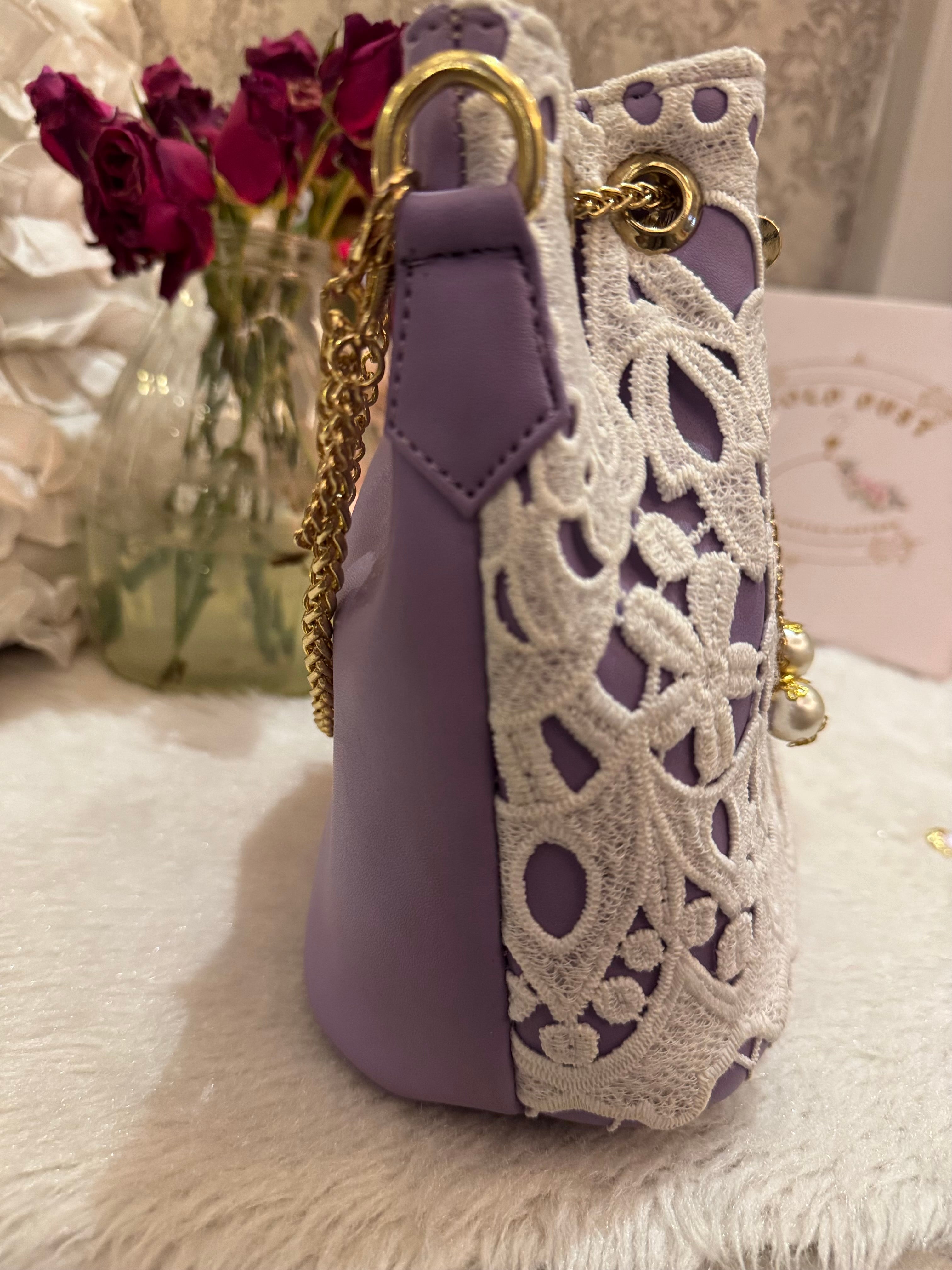Lavender lace sling