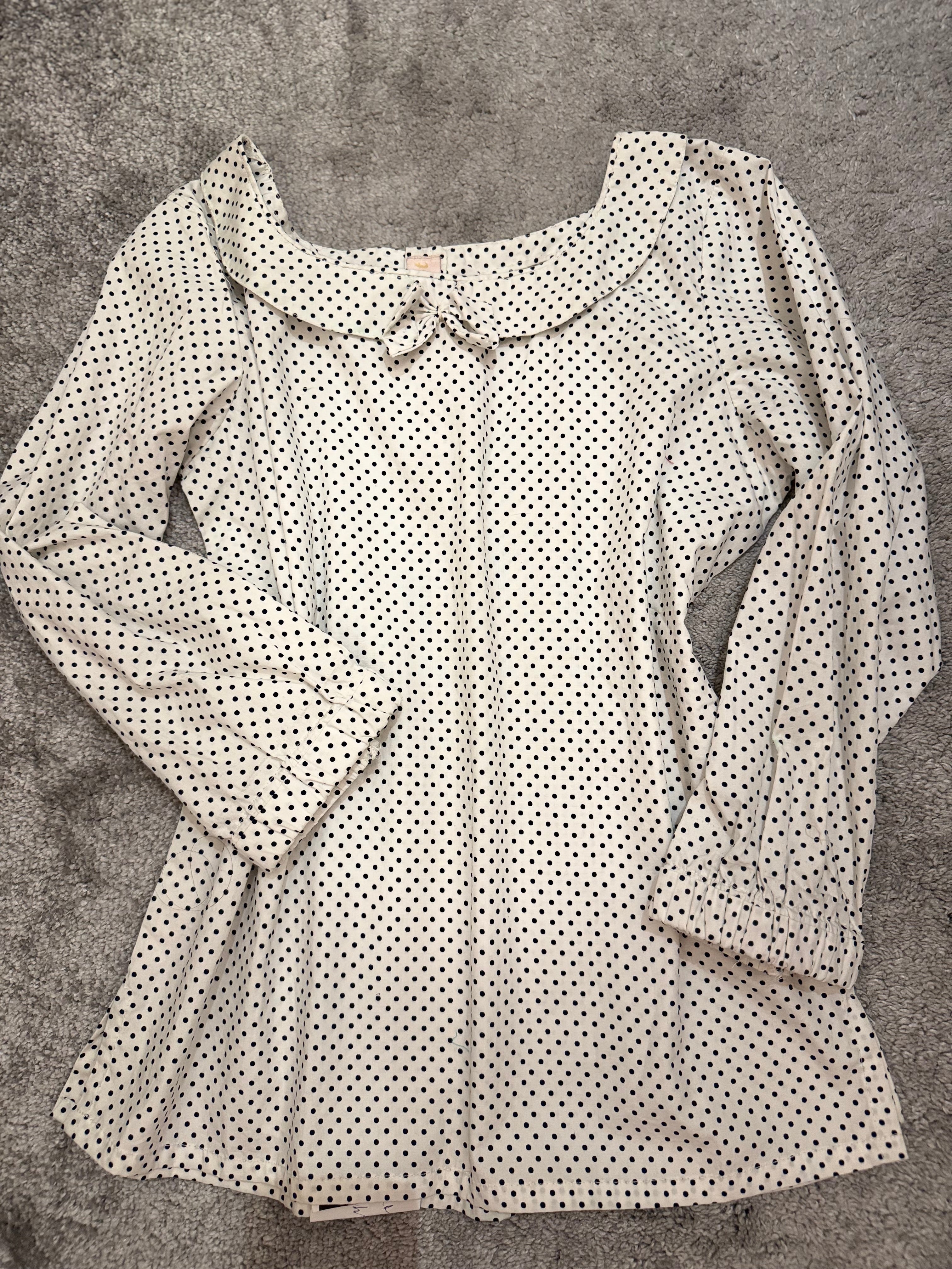 Size 36 Polka Poise Blouse