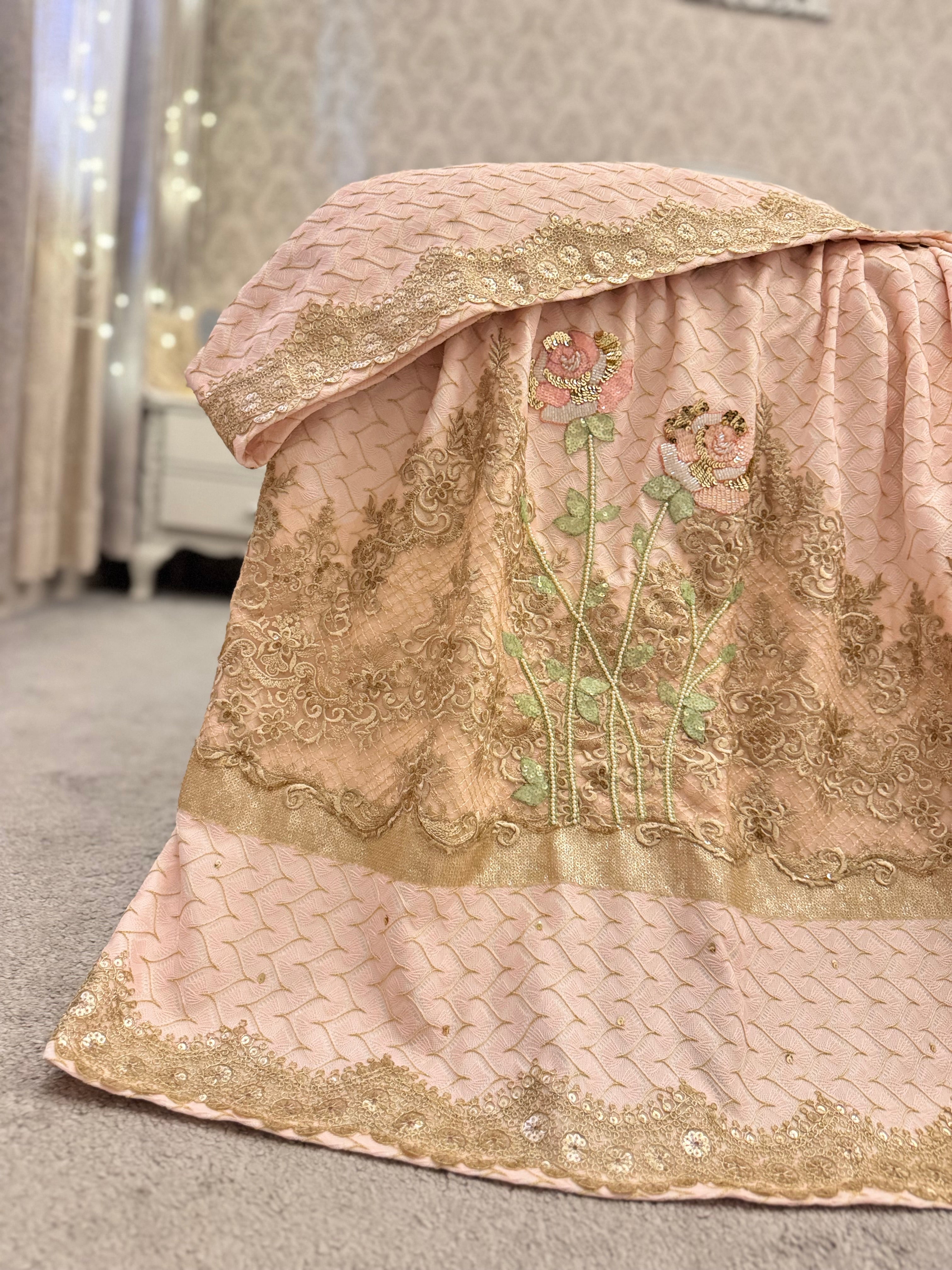 Golden Blush Rose Rida