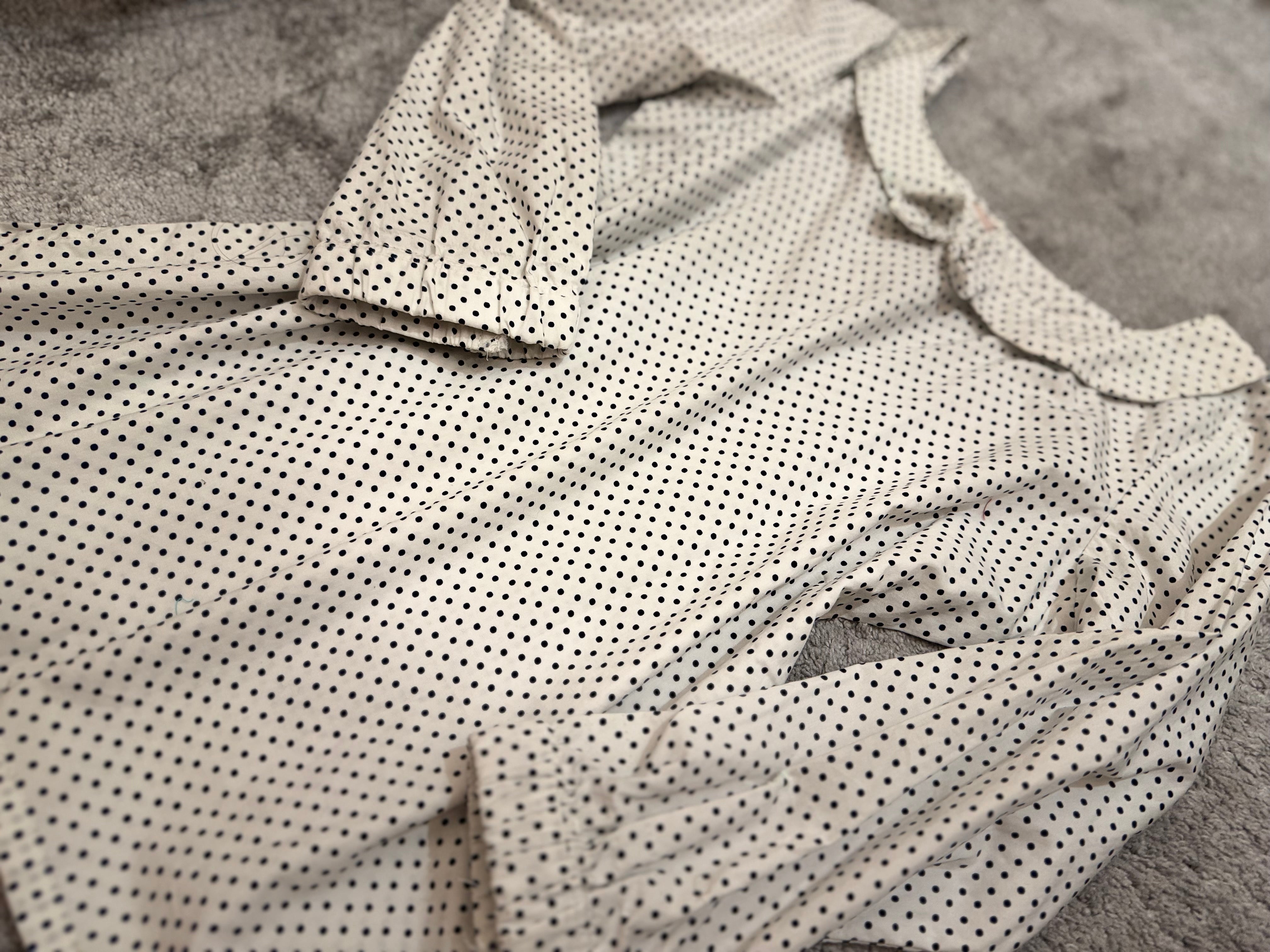 Size 36 Polka Poise Blouse