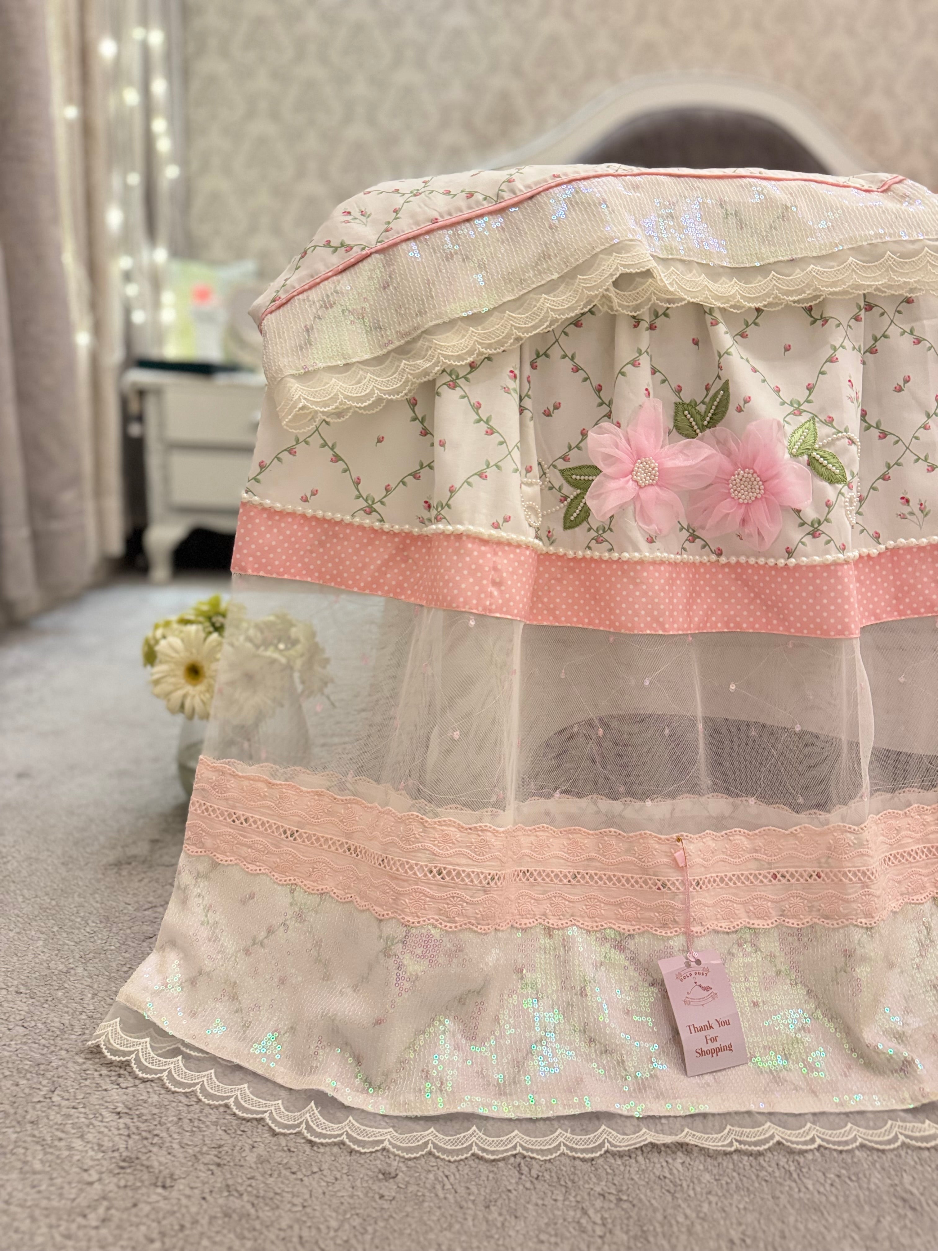 Aayat Soft Pink Floral Edit