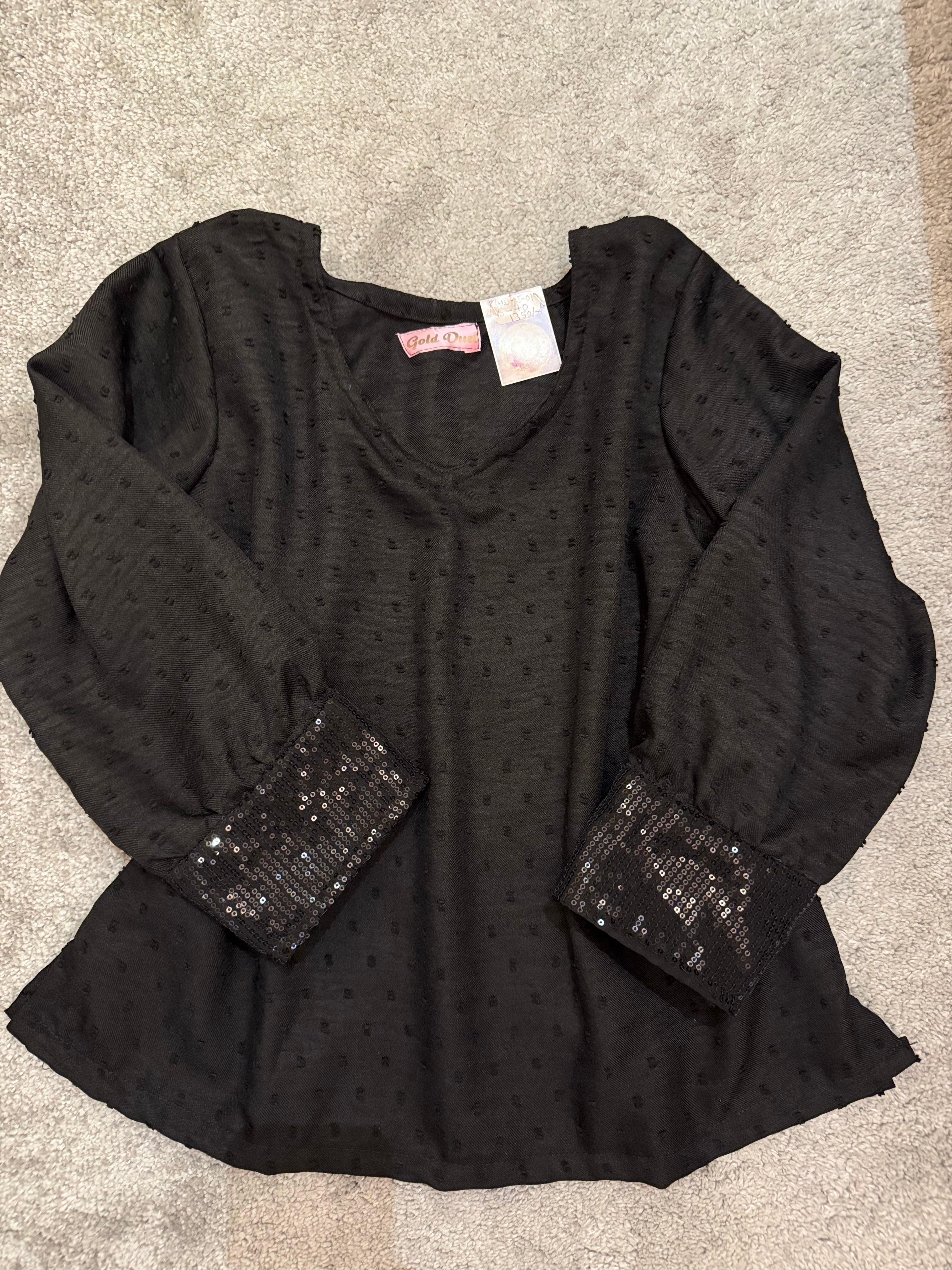 40 size black Top