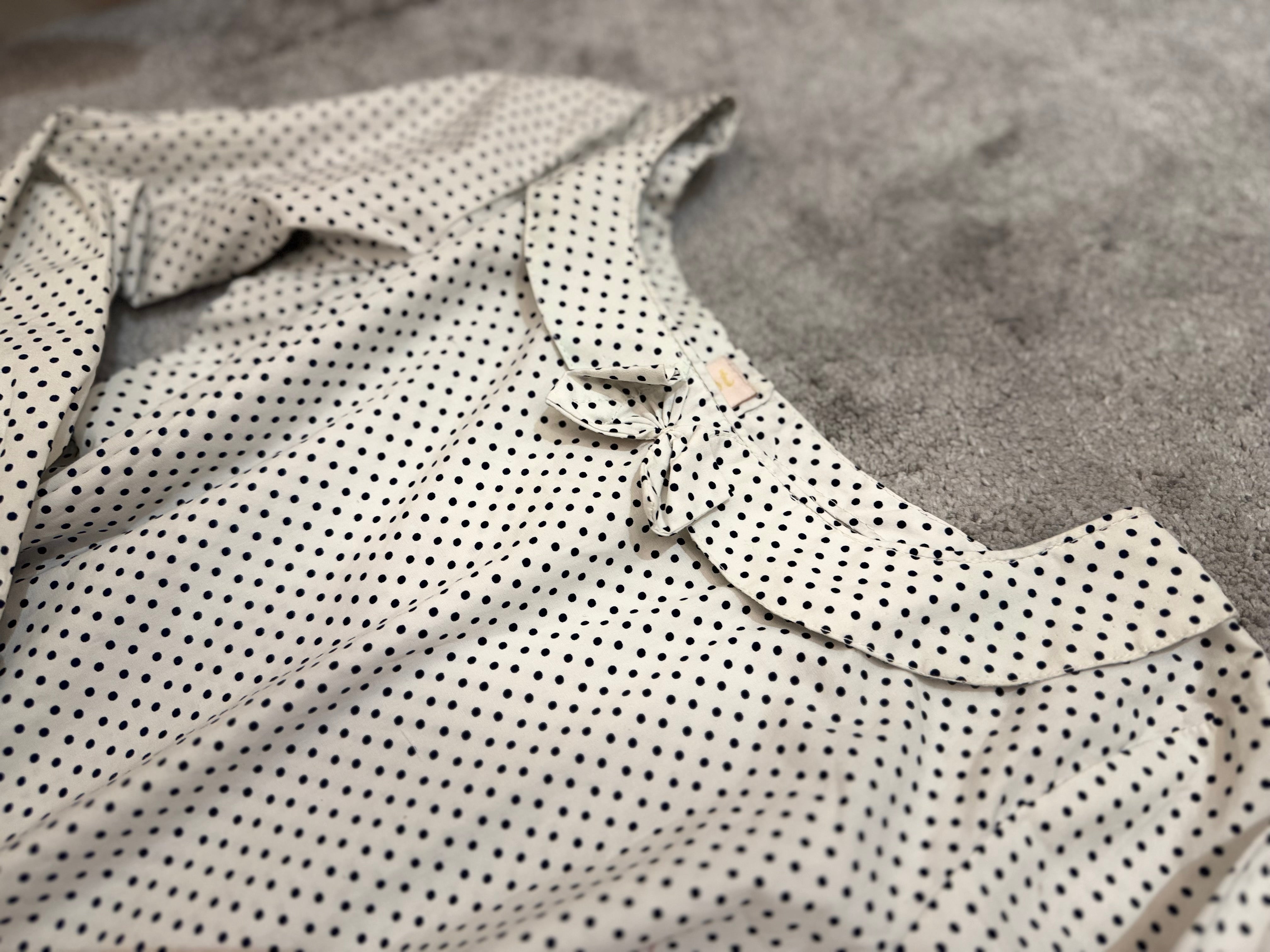 Size 36 Polka Poise Blouse