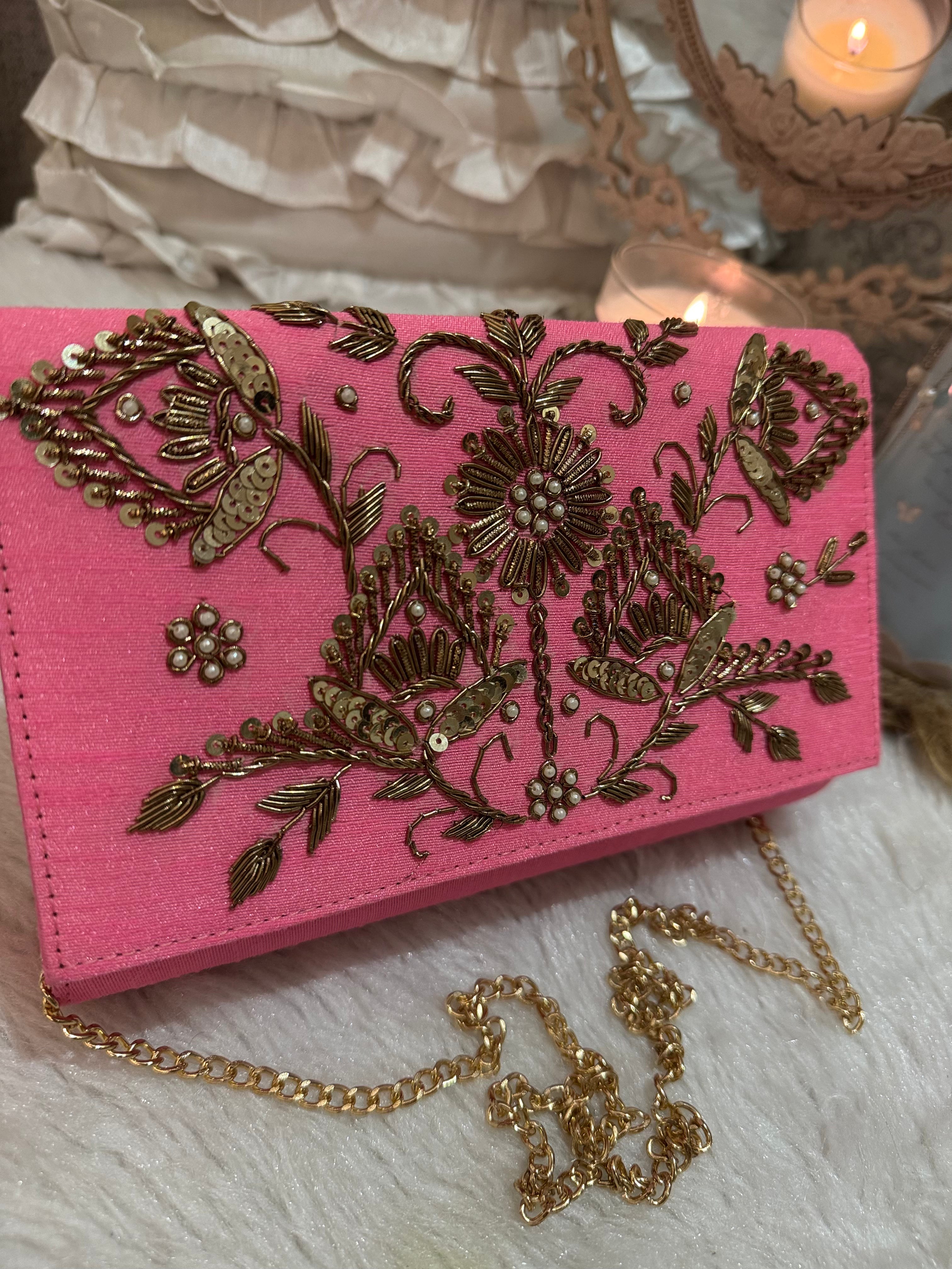 Blush Majesty Clutch