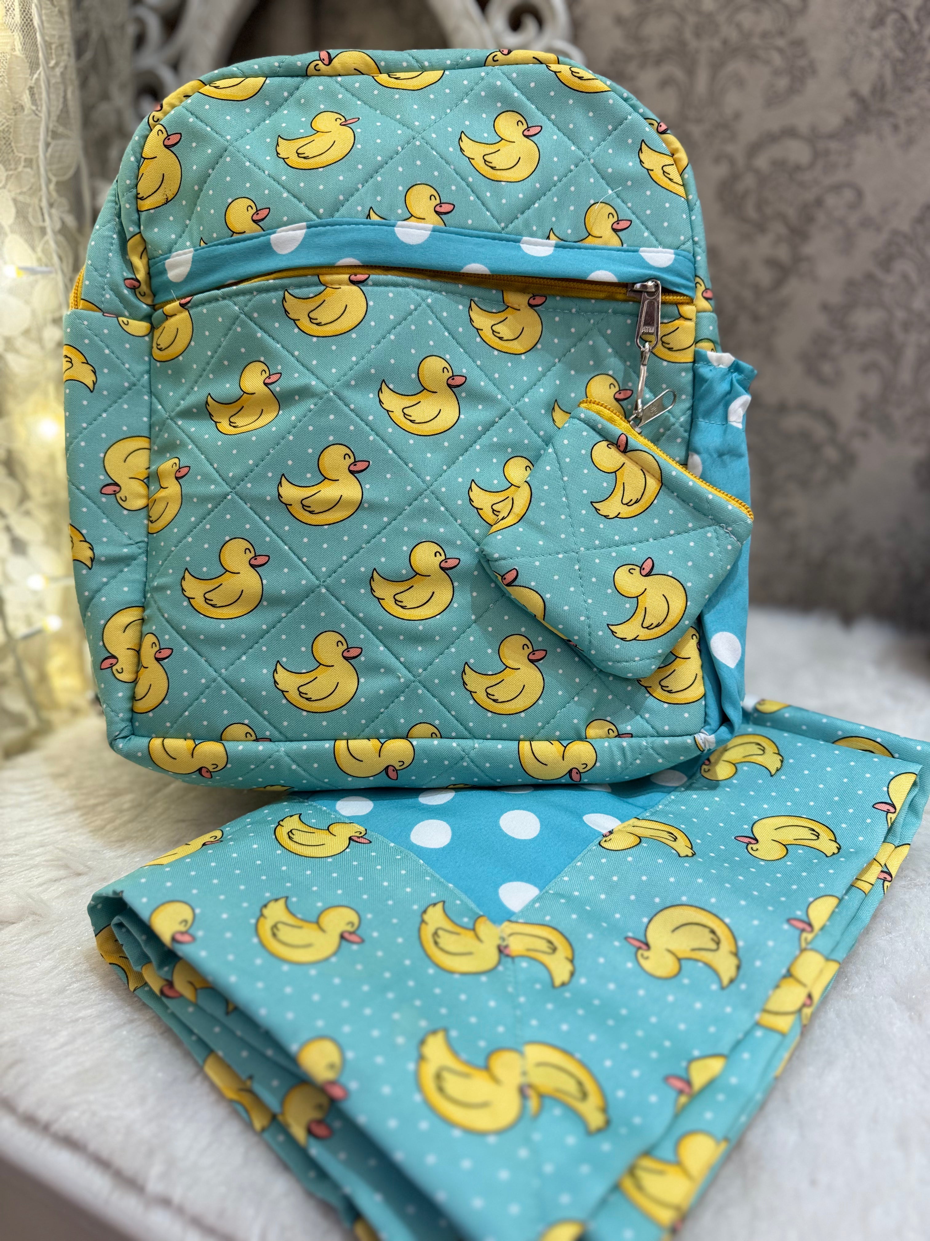 Dreamy duck  Backpack With masalla