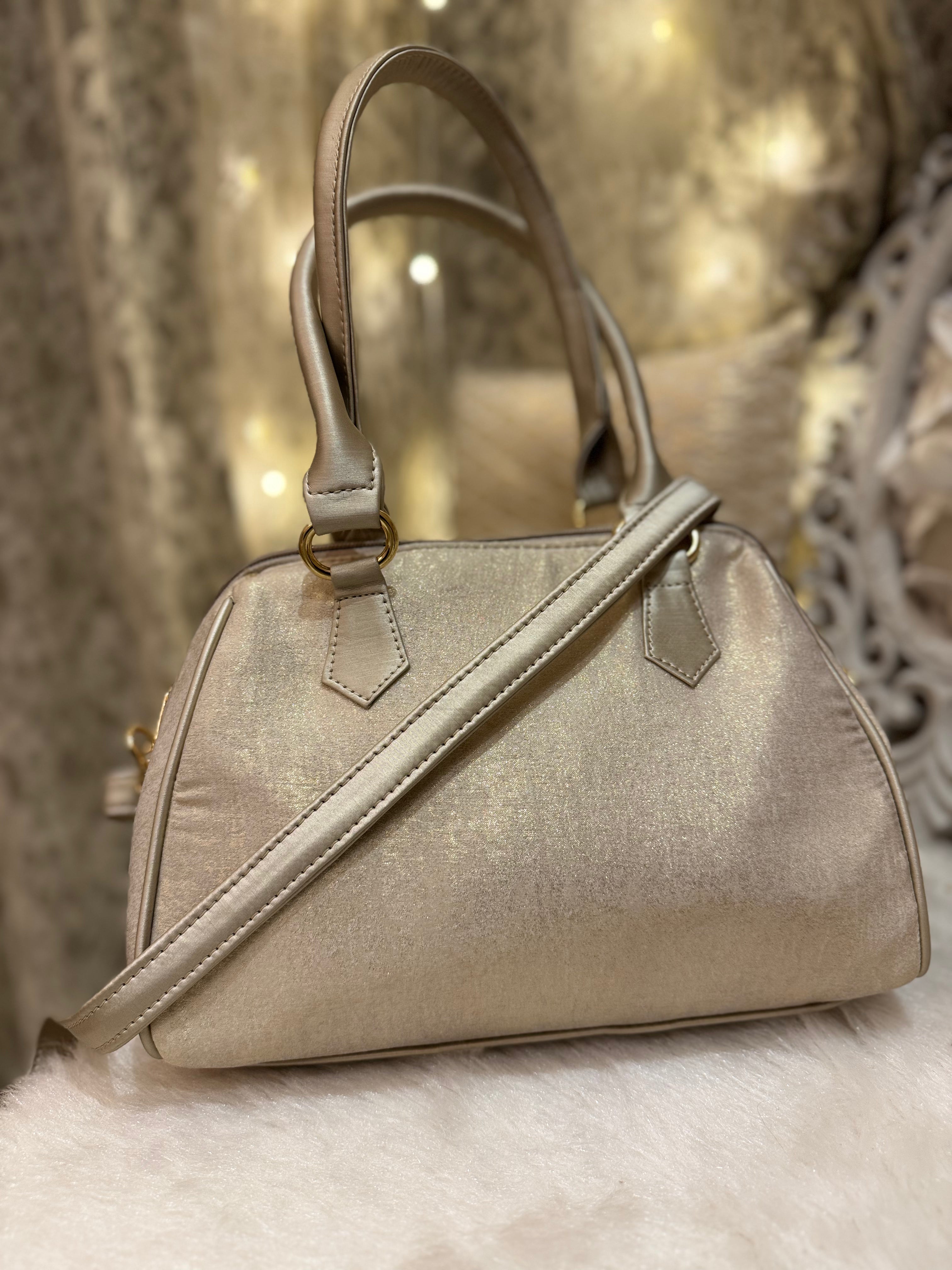 Luxe Dull Gold duffle