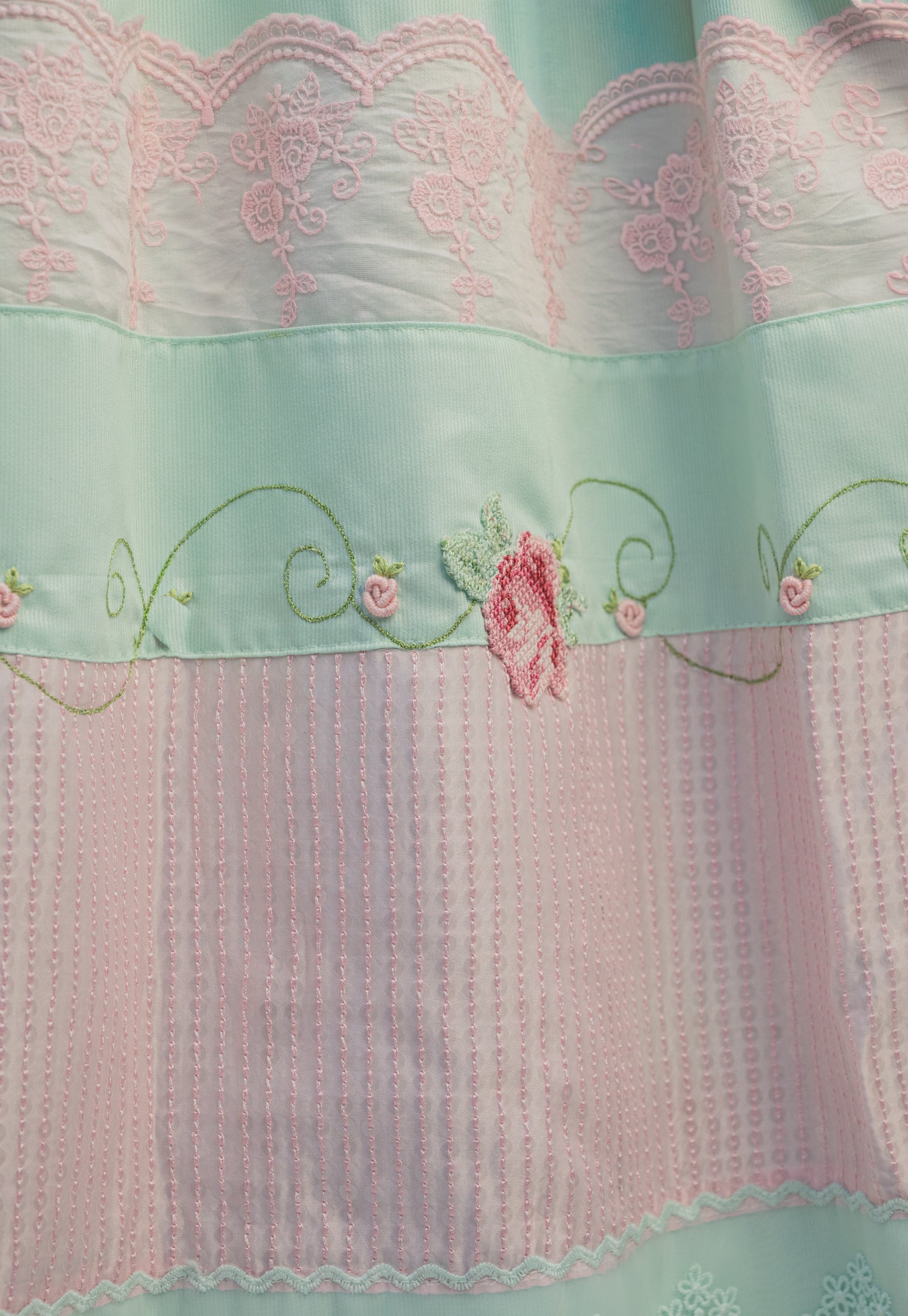 The Springtime Rose Vine Tapestry
