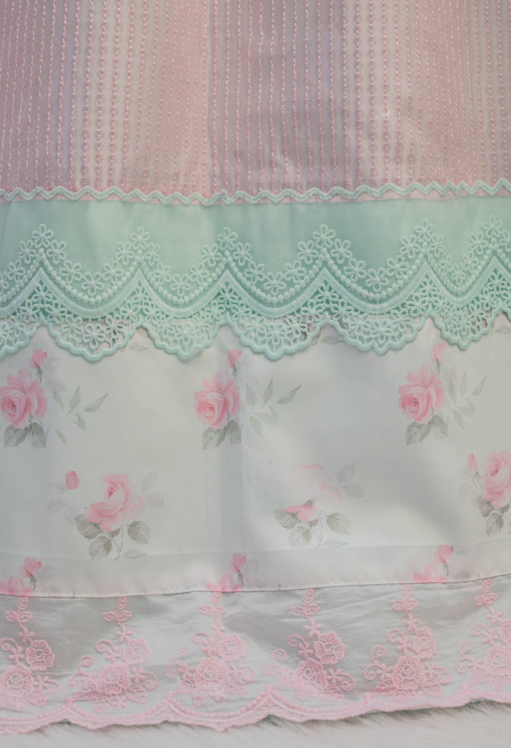 The Springtime Rose Vine Tapestry