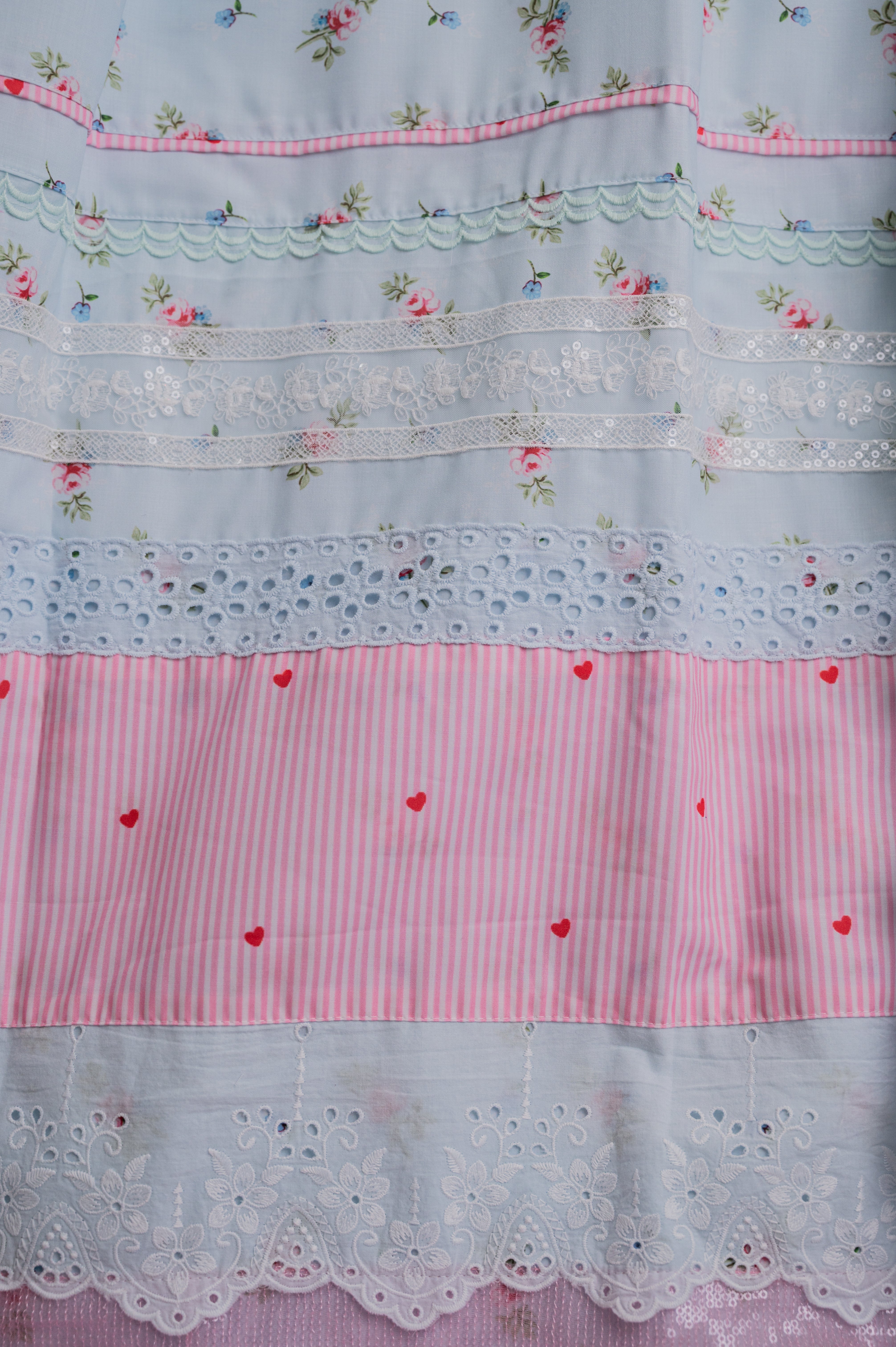 Vintage Floral & Hearts Rida
